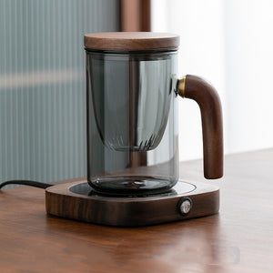 Wooden Glass Teapot