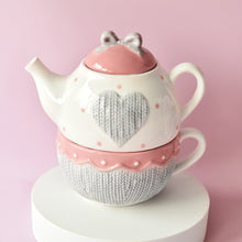 Load image into Gallery viewer, Lovely Bow Teapot Set
