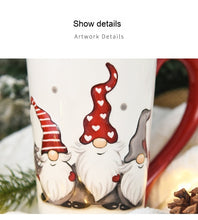 Carica l&#39;immagine nel visualizzatore di Gallery, Christmas Elfs Large Capacity Ceramic Cup
