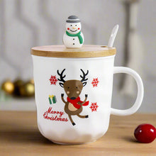 Carica l&#39;immagine nel visualizzatore di Gallery, Christmas Figures Ceramic Mug
