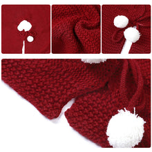 Carica l&#39;immagine nel visualizzatore di Gallery, Knitted Christmas Tree Skirt Decoration
