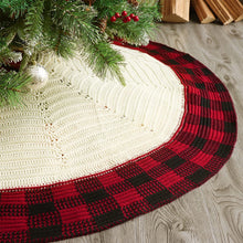 Carica l&#39;immagine nel visualizzatore di Gallery, Christmas Decorative Knitted Tree Skirt
