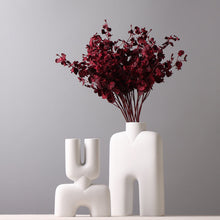 Load image into Gallery viewer, Acrobatic Nordic White Vase
