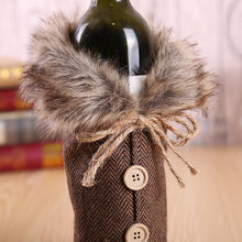 Carica l&#39;immagine nel visualizzatore di Gallery, Christmas Linen Cloth Bottle Decoration
