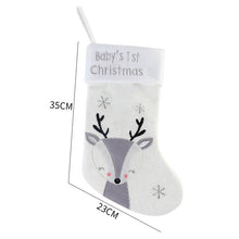 Carica l&#39;immagine nel visualizzatore di Gallery, Baby First Christmas Stocking
