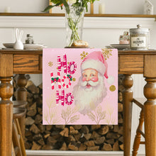 Carica l&#39;immagine nel visualizzatore di Gallery, Pink Pastel Christmas Table Runner
