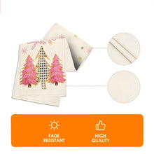 Carica l&#39;immagine nel visualizzatore di Gallery, Pink Pastel Christmas Table Runner
