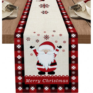 Festive Merry Christmas Table Runner