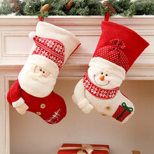 Carica l&#39;immagine nel visualizzatore di Gallery, Red and White Cute Christmas Stockings
