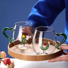 Carica l&#39;immagine nel visualizzatore di Gallery, Creative 3D Christmas Glass Cup
