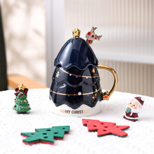 Carica l&#39;immagine nel visualizzatore di Gallery, Glam Christmas Tree Creative Design Mug
