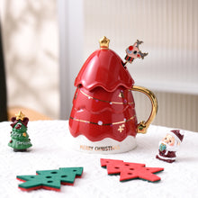 Carica l&#39;immagine nel visualizzatore di Gallery, Glam Christmas Tree Creative Design Mug
