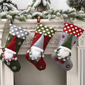 Three-Dimensional Cute Christmas Stockings