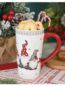 Christmas Elfs Large Capacity Ceramic Cup