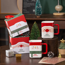 Carica l&#39;immagine nel visualizzatore di Gallery, Red Creative Christmas Design Ceramic Mug
