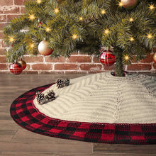 Carica l&#39;immagine nel visualizzatore di Gallery, Christmas Decorative Knitted Tree Skirt
