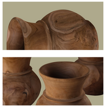 Carica l&#39;immagine nel visualizzatore di Gallery, Silas Retro Wooden Vase
