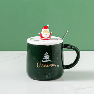 Cute Sparkling Christmas Ceramic Mug