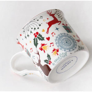 Cute Scandinavian Illustrated Christmas Mug