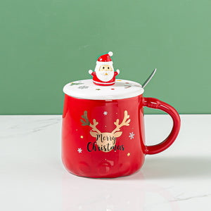 Cute Sparkling Christmas Ceramic Mug