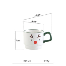 Carica l&#39;immagine nel visualizzatore di Gallery, Creative Christmas Cartoon Cup Set
