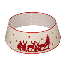 Carica l&#39;immagine nel visualizzatore di Gallery, Christmas Elk Foldable Tree Skirt Decoration
