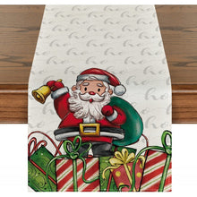 Carica l&#39;immagine nel visualizzatore di Gallery, Christmas Santa Claus Table Runner
