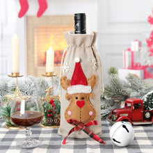 Carica l&#39;immagine nel visualizzatore di Gallery, Christmas Linen Holiday Bottle Decoration
