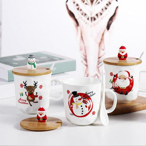 Christmas Figures Ceramic Mug