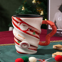 Carica l&#39;immagine nel visualizzatore di Gallery, Festive Christmas Candies Design Ceramic Mug
