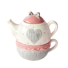 Load image into Gallery viewer, Lovely Bow Teapot Set
