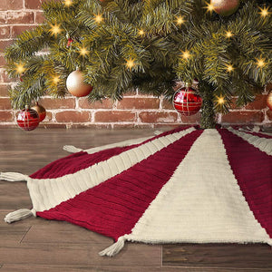 Tassel Knitted Carousel Christmas Decoration