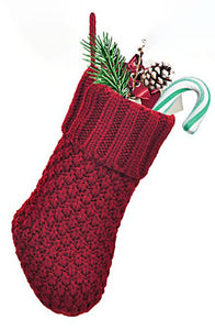 Knitted Christmas Gift Mini Stockings