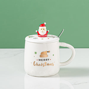 Cute Sparkling Christmas Ceramic Mug