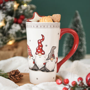 Christmas Elfs Large Capacity Ceramic Cup