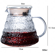 Carica l&#39;immagine nel visualizzatore di Gallery, Modern Glass Coffee Pot
