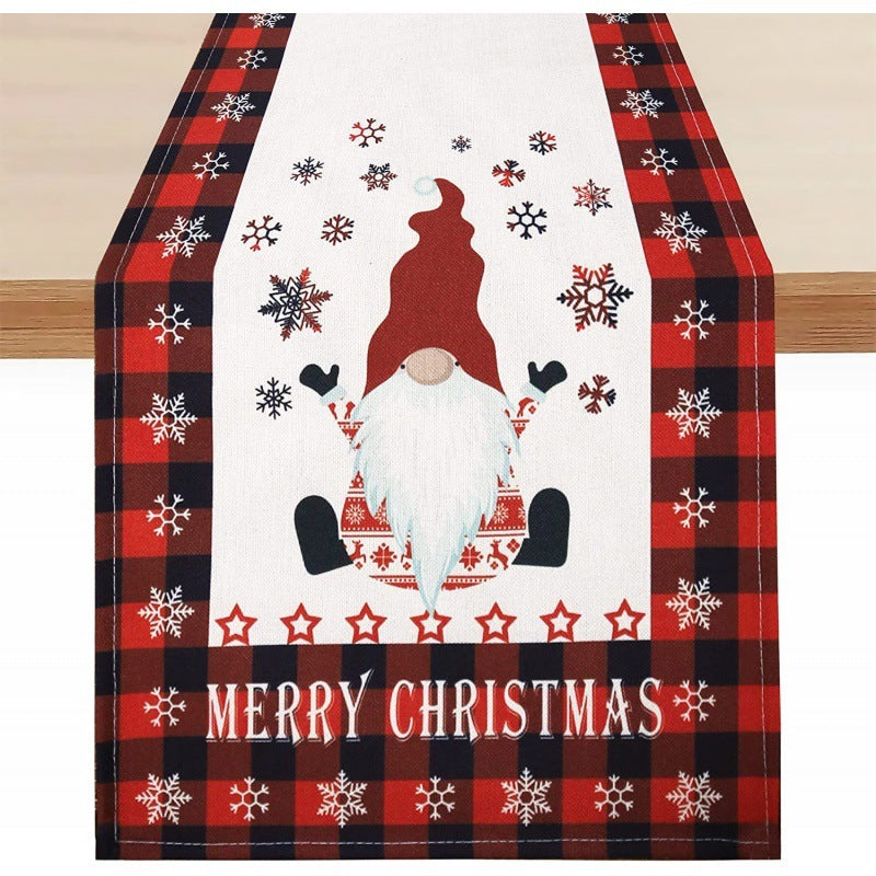 Christmas Festive Elf Table Runner