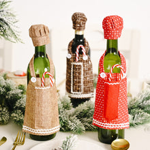 Carica l&#39;immagine nel visualizzatore di Gallery, Rustic Lace Apron Wine Bottle Cover
