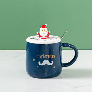 Cute Sparkling Christmas Ceramic Mug