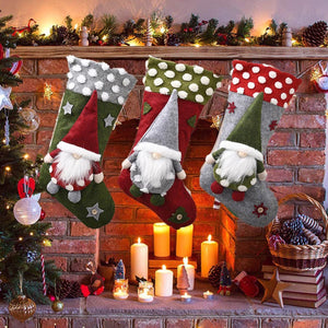 Three-Dimensional Cute Christmas Stockings