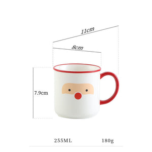 Creative Christmas Cartoon Cup Set