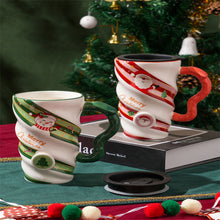 Carica l&#39;immagine nel visualizzatore di Gallery, Festive Christmas Candies Design Ceramic Mug
