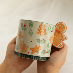 Christmas Hand-Painted Ceramic Mug